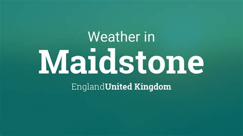 maidstone weather